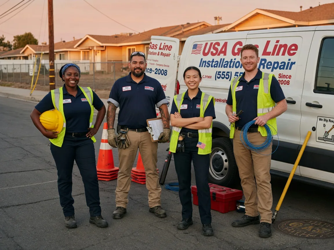 Gas Line Installation company in Linton, ND